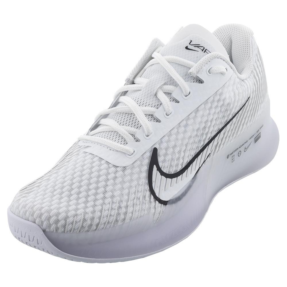 Nike Women's Air Zoom Vapor 11 Tennis Shoes White and Black